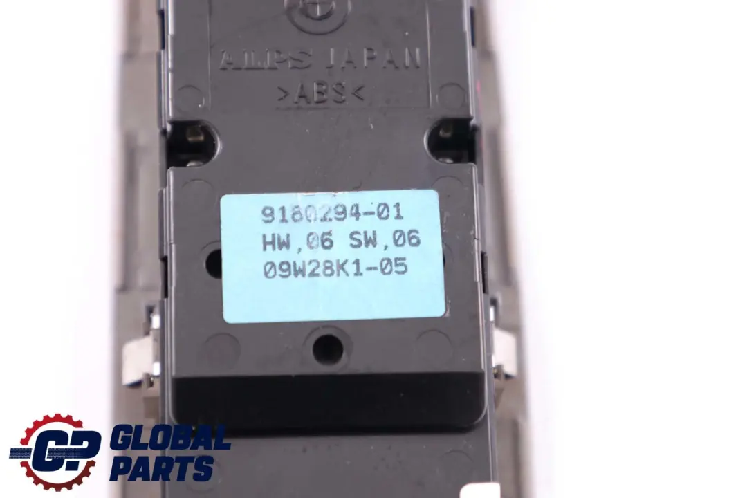 Switch Power Fold Window Lifter Right O/S Driver Beige to BMW 1 Series E88 with Part number 9180294 BMW 1 Series E88 Switch Power Fold Window Lifter Right O/S Driver Beige - SKU rhd-9180294 - Part number 9180294