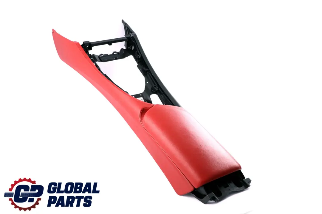 BMW Z4 Series E89 1 Centre Console Armrest Storage Tray Leather Korallrot Red - SKU rhd-9181477-1 - Part number 9181477