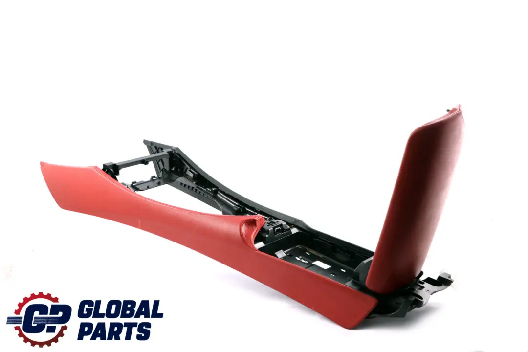 BMW Z4 Series E89 1 Centre Console Armrest Storage Tray Leather Korallrot Red - SKU rhd-9181477-1 - Part number 9181477