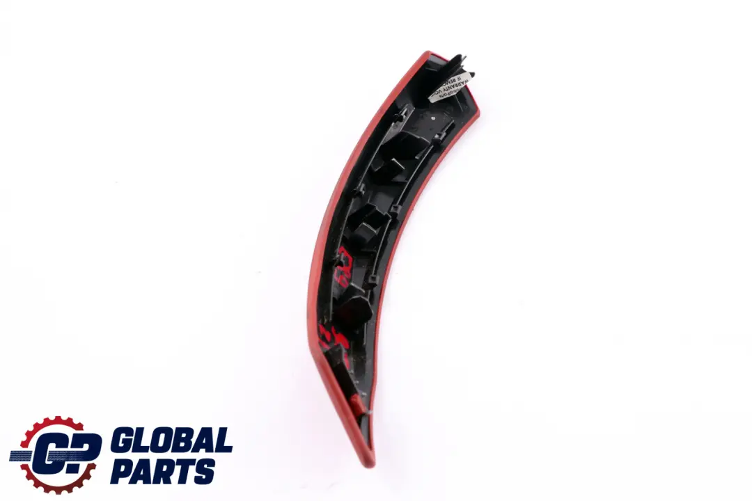 Door Cover Interior Handle Leather Left N/S Korallrot Red to BMW Z4 Series E89 with Part number 9186736 BMW Z4 Series E89 Door Cover Interior Handle Leather Left N/S Korallrot Red - SKU rhd- 9186736 - Part number 9186736