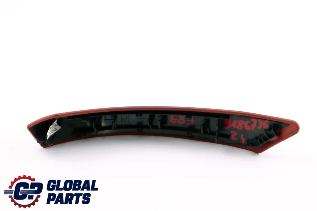 Door Cover Interior Handle Leather Left N/S Korallrot Red to BMW Z4 Series E89 with Part number 9186736 BMW Z4 Series E89 Door Cover Interior Handle Leather Left N/S Korallrot Red - SKU rhd- 9186736 - Part number 9186736