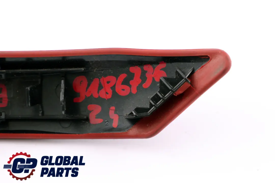 Door Cover Interior Handle Leather Left N/S Korallrot Red to BMW Z4 Series E89 with Part number 9186736 BMW Z4 Series E89 Door Cover Interior Handle Leather Left N/S Korallrot Red - SKU rhd- 9186736 - Part number 9186736