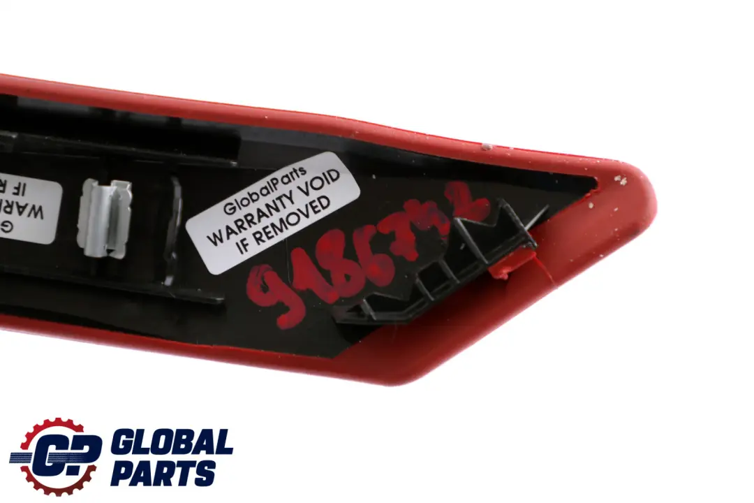 BMW Z4 Series E89 Door Cover Interior Handle Leather Left N/S Korallrot Red - SKU rhd-9186742 - Part number 9186742