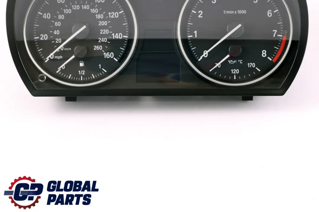BMW E90 E91 E92 Instrument Cluster Speedo Clocks MPH Manual - SKU RHD-9187083 - Part number 9187083