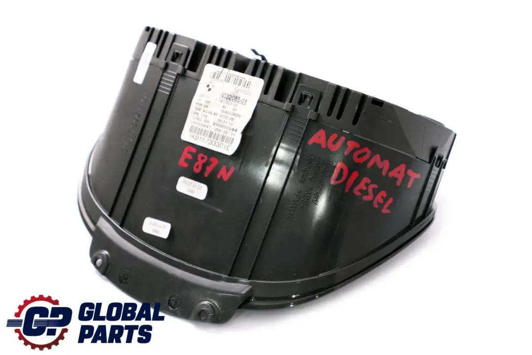 Speedo Clocks Instruments Combination Automatic to BMW 1 E81 E82 E87 LCI with Part number 9187333 BMW 1 E81 E82 E87 LCI Speedo Clocks Instruments Combination Automatic - SKU rhd-9187333 - Part number 9187333