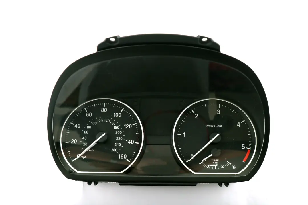 N47S Speedo Clocks Instruments MPH to BMW 1 SERIES E81 E82 E88 E87 123d with Part number 9187335 BMW 1 SERIES E81 E82 E88 E87 123d N47S Speedo Clocks Instruments MPH - SKU rhd-9187335 - Part number 9187335