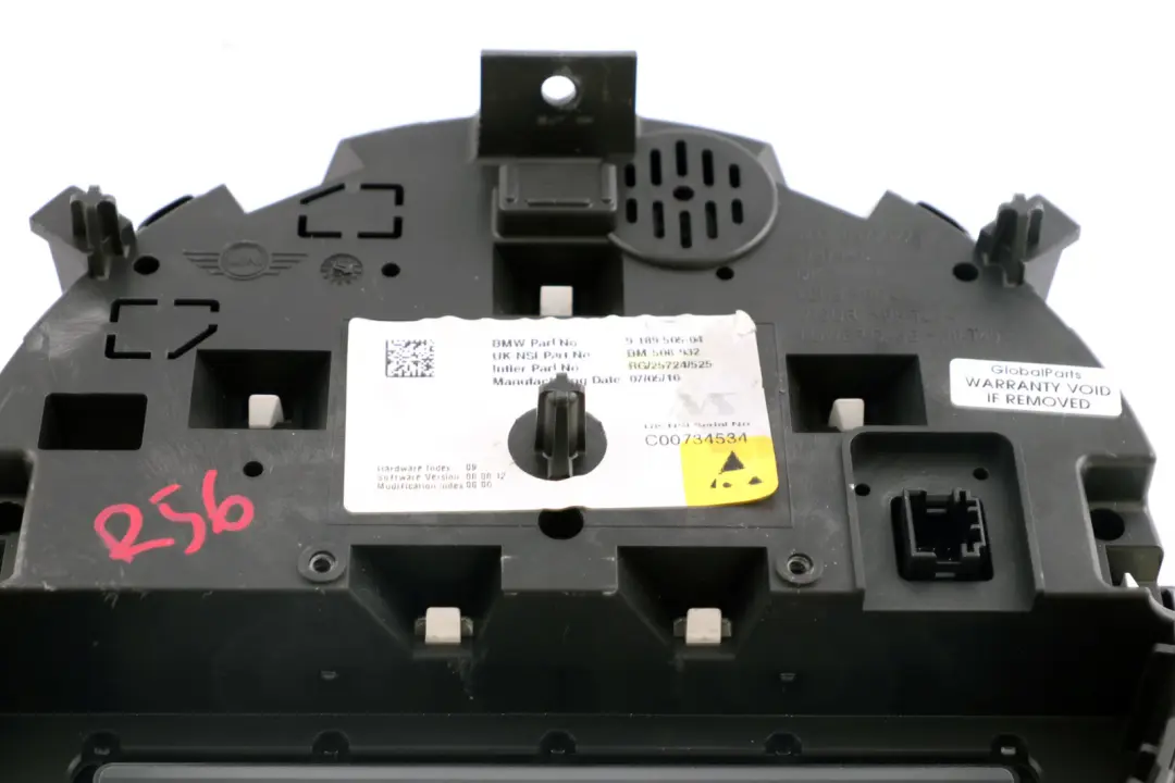 Instrument Cluster Speedo Meter Panel to Mini Cooper One R55 R56 R57 with Part number 9189505 Mini Cooper One R55 R56 R57 Instrument Cluster Speedo Meter Panel - SKU rhd-9189505 - Part number 9189505