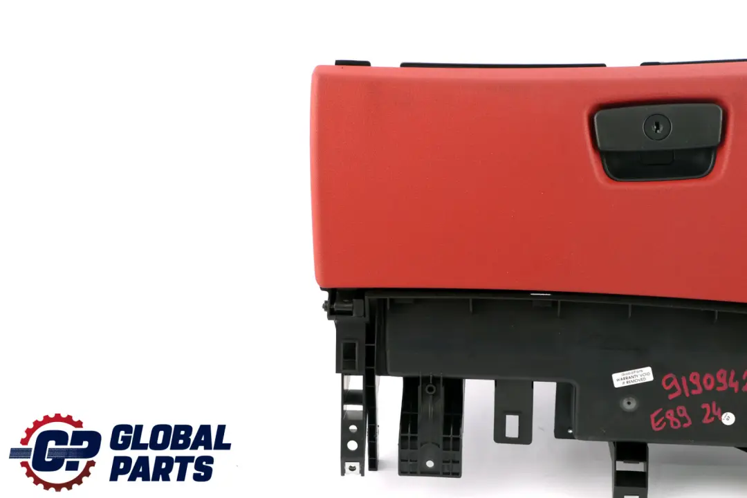 BMW Z4 Series E89 Roadster Cabrio Convertible Glove Box Dashboard Korallrot Red - SKU rhd-9190942 - Part number 9190942