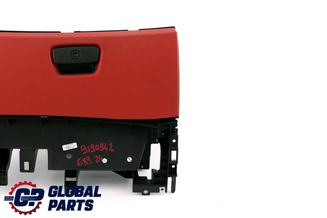 BMW Z4 Series E89 Roadster Cabrio Convertible Glove Box Dashboard Korallrot Red - SKU rhd-9190942 - Part number 9190942