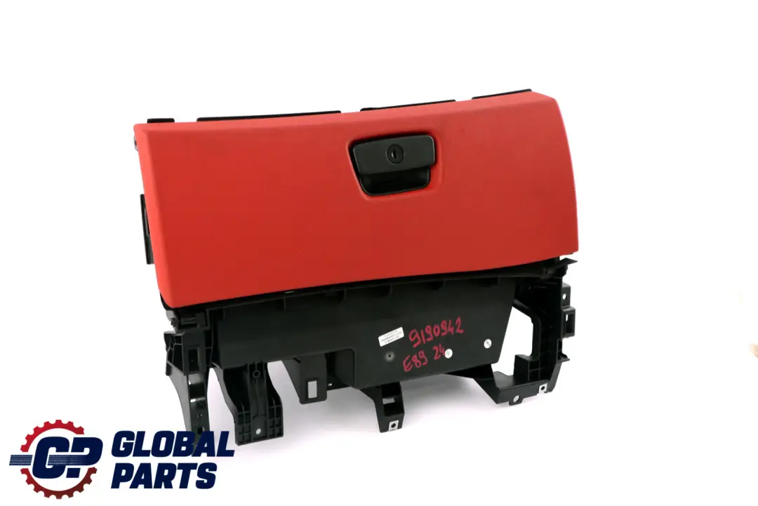 Glove Box Dashboard Korallrot Red to BMW Z4 Series E89 Roadster Cabrio Convertible with Part number 9190942 BMW Z4 Series E89 Roadster Cabrio Convertible Glove Box Dashboard Korallrot Red - SKU rhd-9190942 - Part number 9190942