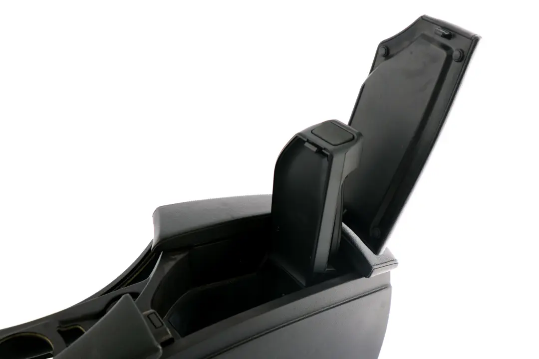 Centre Console Leather Armrest Part to BMW 5 Series E60 E61 1 Black with Part number 9191801 BMW 5 Series E60 E61 1 Black Centre Console Leather Armrest Part - SKU rhd-9191801-1 - Part number 9191801