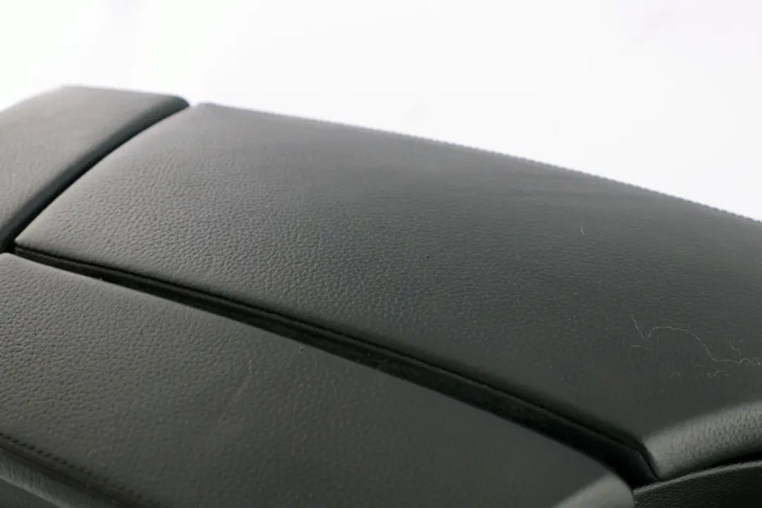 Centre Console Leather Armrest Part to BMW 5 Series E60 E61 1 Black with Part number 9191801 BMW 5 Series E60 E61 1 Black Centre Console Leather Armrest Part - SKU rhd-9191801-1 - Part number 9191801