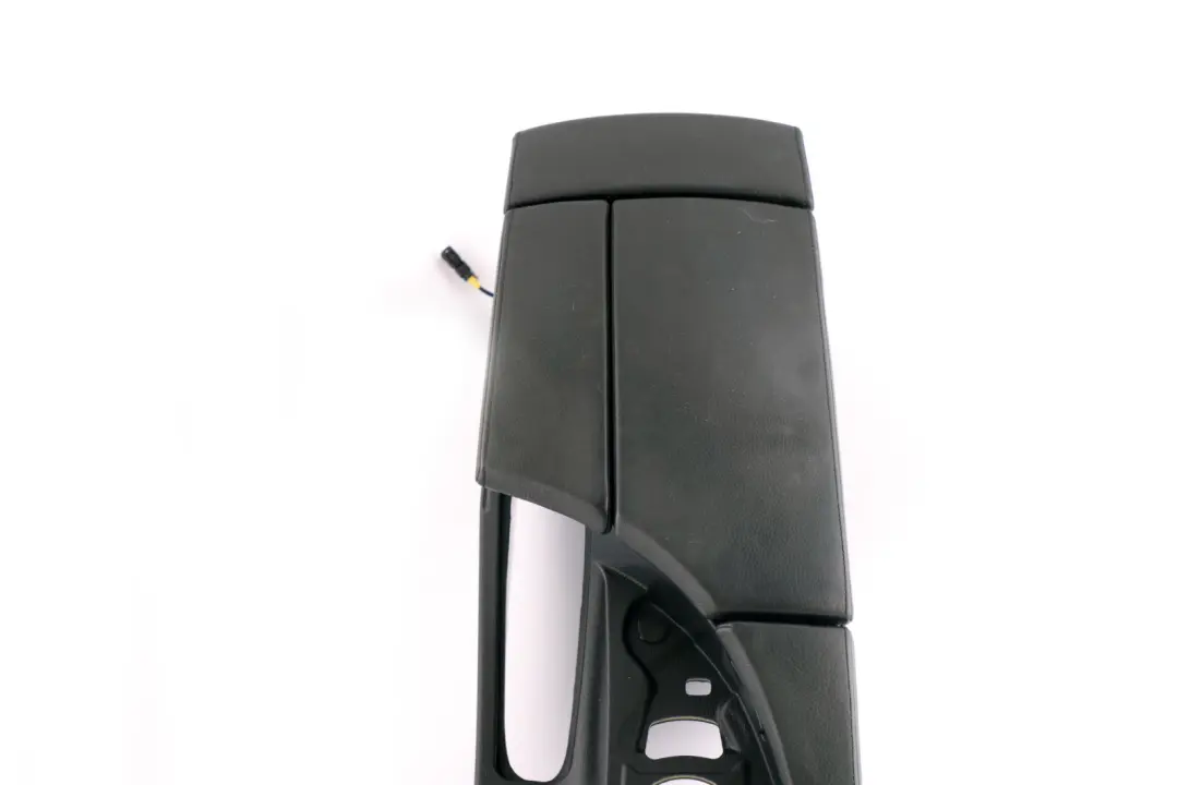 Centre Console Leather Armrest Part to BMW 5 Series E60 E61 2 Black with Part number 9191801 BMW 5 Series E60 E61 2 Black Centre Console Leather Armrest Part - SKU rhd-9191801-2 - Part number 9191801