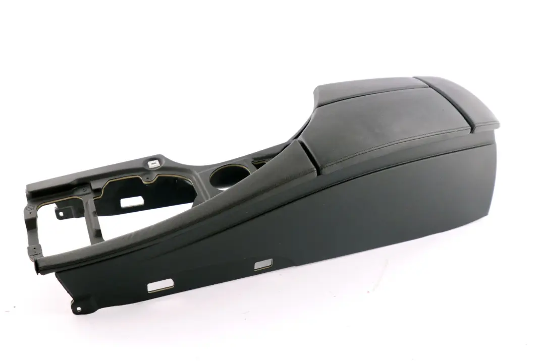 Centre Console Leather Armrest Part to BMW 5 Series E60 E61 2 Black with Part number 9191801 BMW 5 Series E60 E61 2 Black Centre Console Leather Armrest Part - SKU rhd-9191801-2 - Part number 9191801