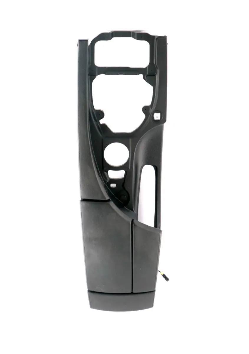 Centre Console Leather Armrest Part to BMW 5 Series E60 E61 2 Black with Part number 9191801 BMW 5 Series E60 E61 2 Black Centre Console Leather Armrest Part - SKU rhd-9191801-2 - Part number 9191801