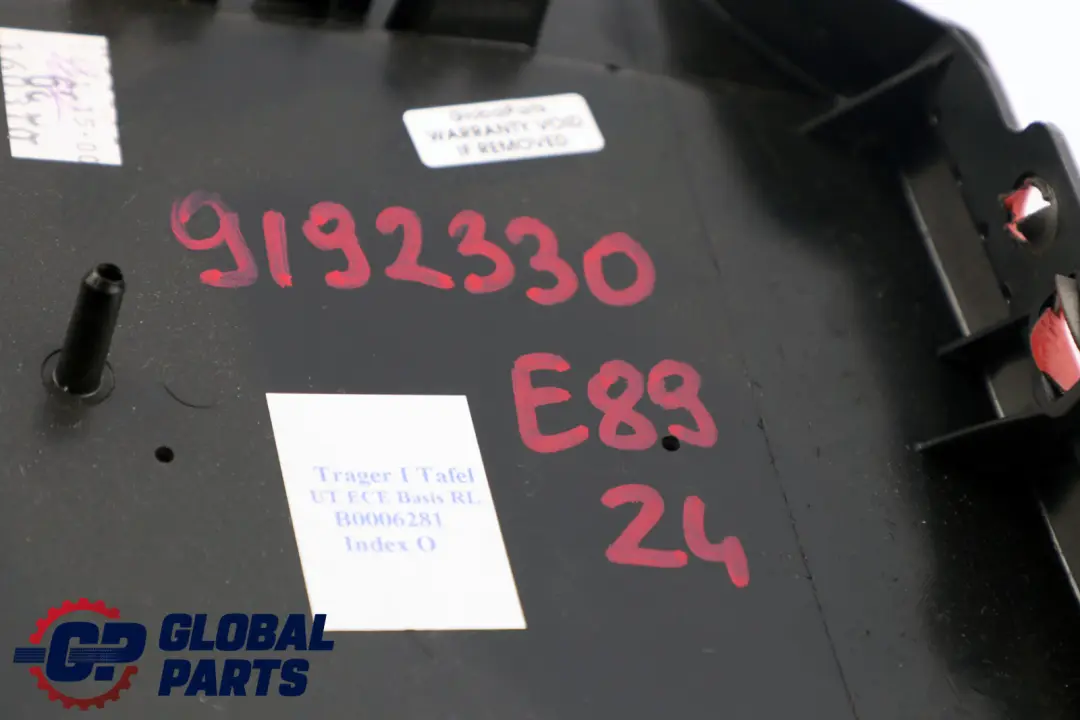 Instrument Panel Bottom Trim Driver's Side Right Red to BMW Z4 Series E89 Cover with Part number 9192330 BMW Z4 Series E89 Cover Instrument Panel Bottom Trim Driver's Side Right Red - SKU rhd-9192330 - Part number 9192330