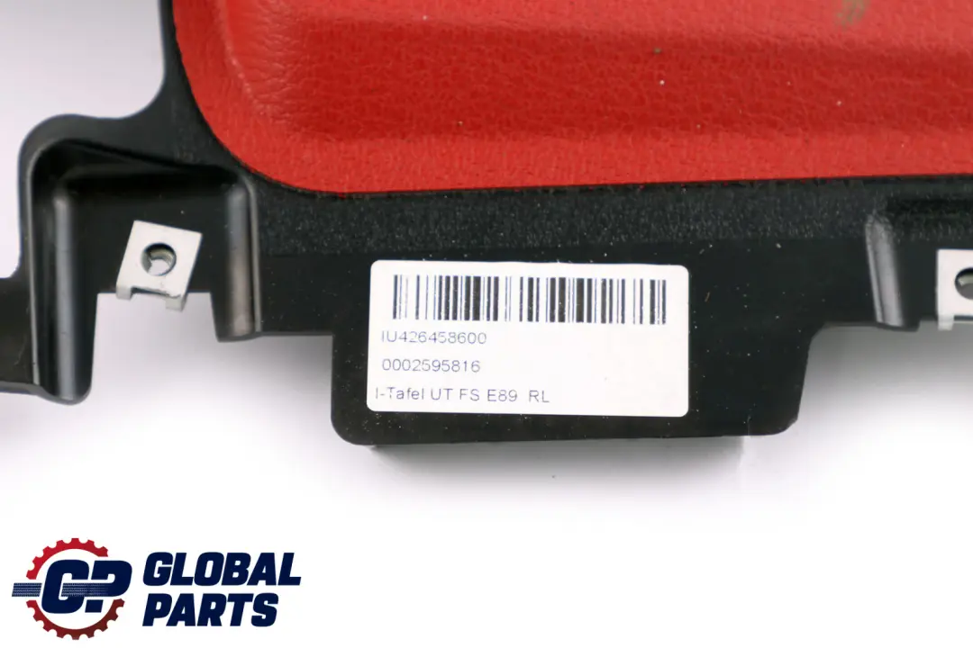 Instrument Panel Bottom Trim Driver's Side Right Red to BMW Z4 Series E89 Cover with Part number 9192330 BMW Z4 Series E89 Cover Instrument Panel Bottom Trim Driver's Side Right Red - SKU rhd-9192330 - Part number 9192330