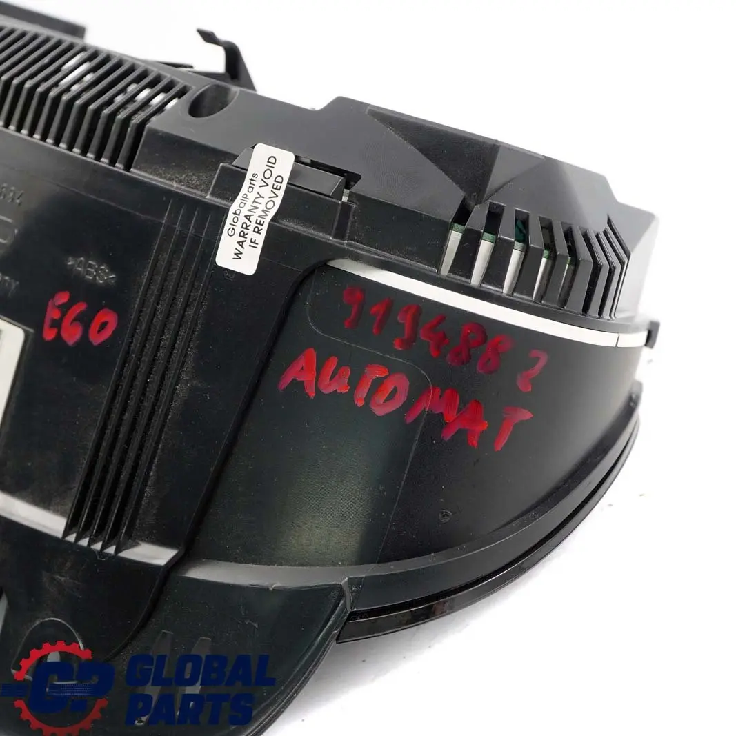 BMW 5 Series E60 E61 Instrument Cluster Speedo Clocks MPH Automatic - SKU rhd-9194882 - Part number 9194882