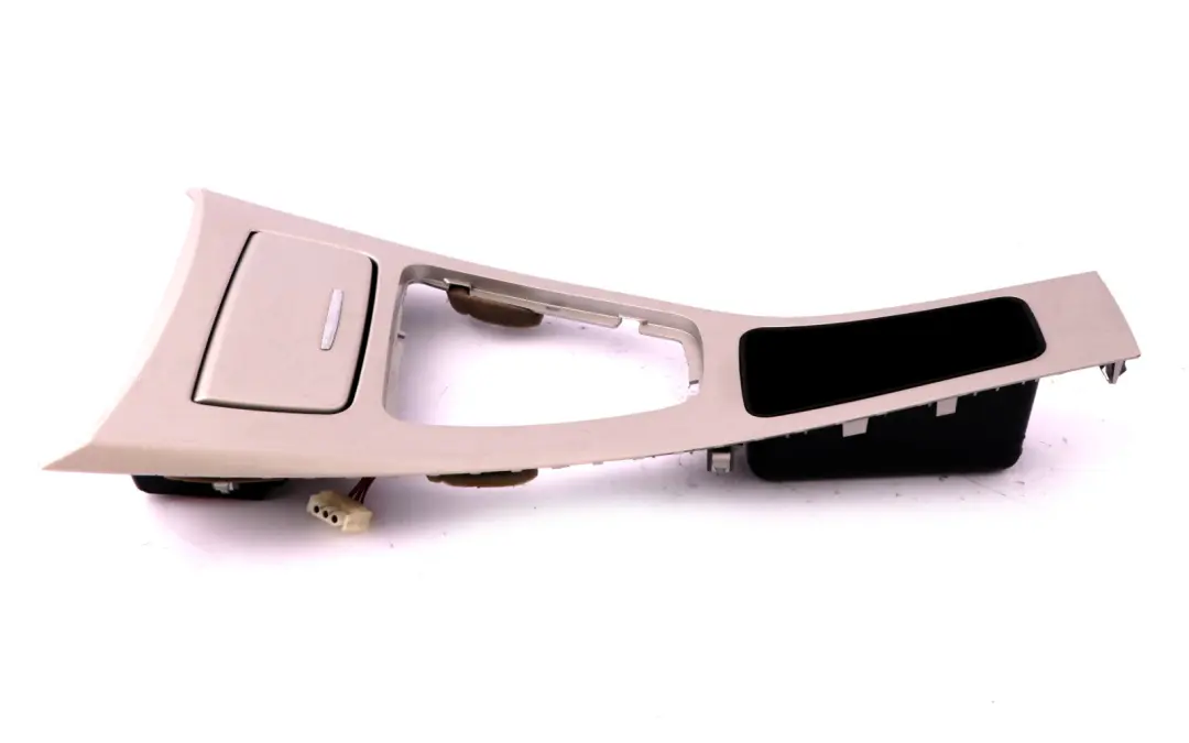 Centre Console Trim Ash Front Satinsilber Silver to BMW 3 Series 5 E90 LCI Cover with Part number 9197237 BMW 3 Series 5 E90 LCI Cover Centre Console Trim Ash Front Satinsilber Silver - SKU rhd-9197237-5 - Part number 9197237