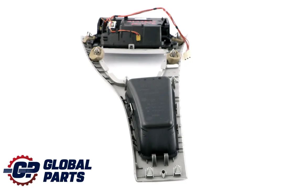 Centre Console Trim Ash Front Satinsilber Silver to BMW 3 Series 6 E90 LCI Cover with Part number 9197237 BMW 3 Series 6 E90 LCI Cover Centre Console Trim Ash Front Satinsilber Silver - SKU rhd-9197237-6 - Part number 9197237