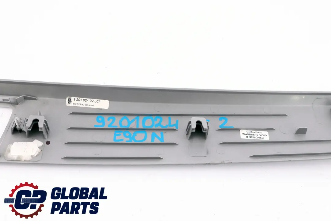 Decor Dashboard Strip Left N/S Satinsilber Silver to BMW 3 Series 2 E90 E91 LCI with Part number 9201024 BMW 3 Series 2 E90 E91 LCI Decor Dashboard Strip Left N/S Satinsilber Silver - SKU rhd-9201024-2 - Part number 9201024
