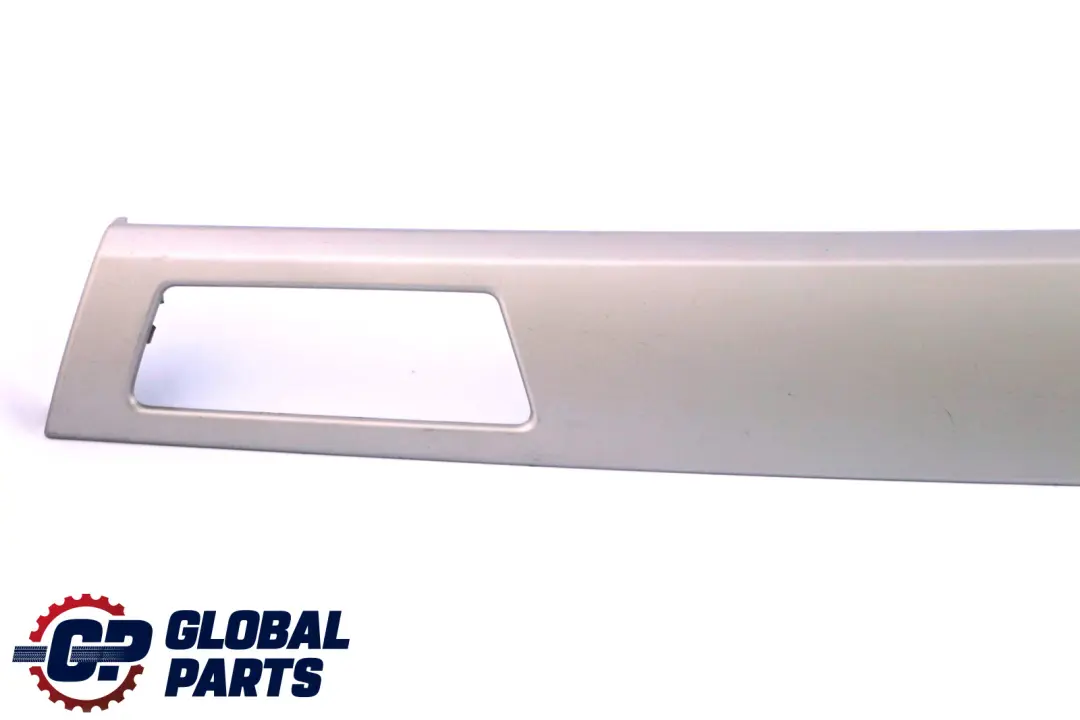 Decor Dashboard Strip Left N/S Satinsilber Silver to BMW 3 Series 2 E90 E91 LCI with Part number 9201024 BMW 3 Series 2 E90 E91 LCI Decor Dashboard Strip Left N/S Satinsilber Silver - SKU rhd-9201024-2 - Part number 9201024