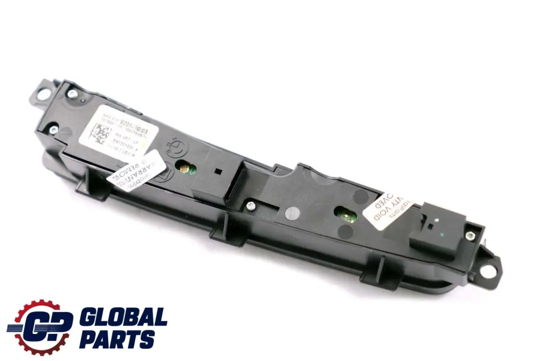 Operating Unit Centre Console Switch 9201490 to BMW 5 7 Series F01 F02 F10 LCI with Part number 9267891 BMW 5 7 Series F01 F02 F10 LCI Operating Unit Centre Console Switch 9201490 - SKU rhd-9201490 - Part number 9267891