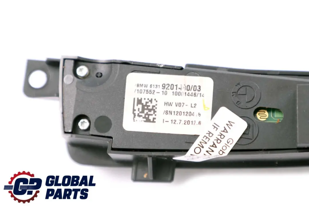 Operating Unit Centre Console Switch 9201490 to BMW 5 7 Series F01 F02 F10 LCI with Part number 9267891 BMW 5 7 Series F01 F02 F10 LCI Operating Unit Centre Console Switch 9201490 - SKU rhd-9201490 - Part number 9267891