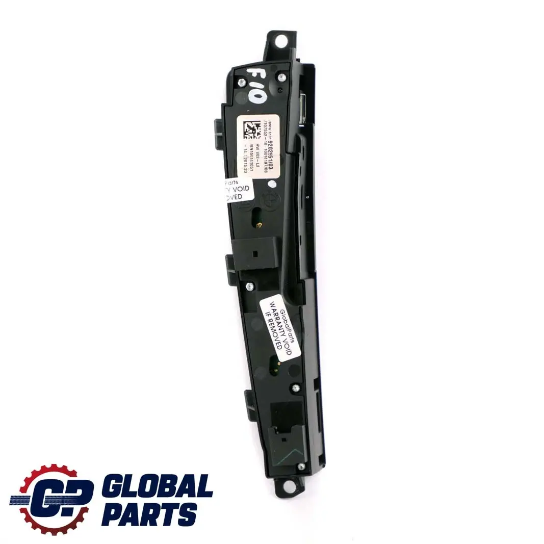 Operating Unit Centre Console Switch to BMW 5 6 Series F10 F11 F12 with Part number 9202951 BMW 5 6 Series F10 F11 F12 Operating Unit Centre Console Switch - SKU rhd-9202951 - Part number 9202951