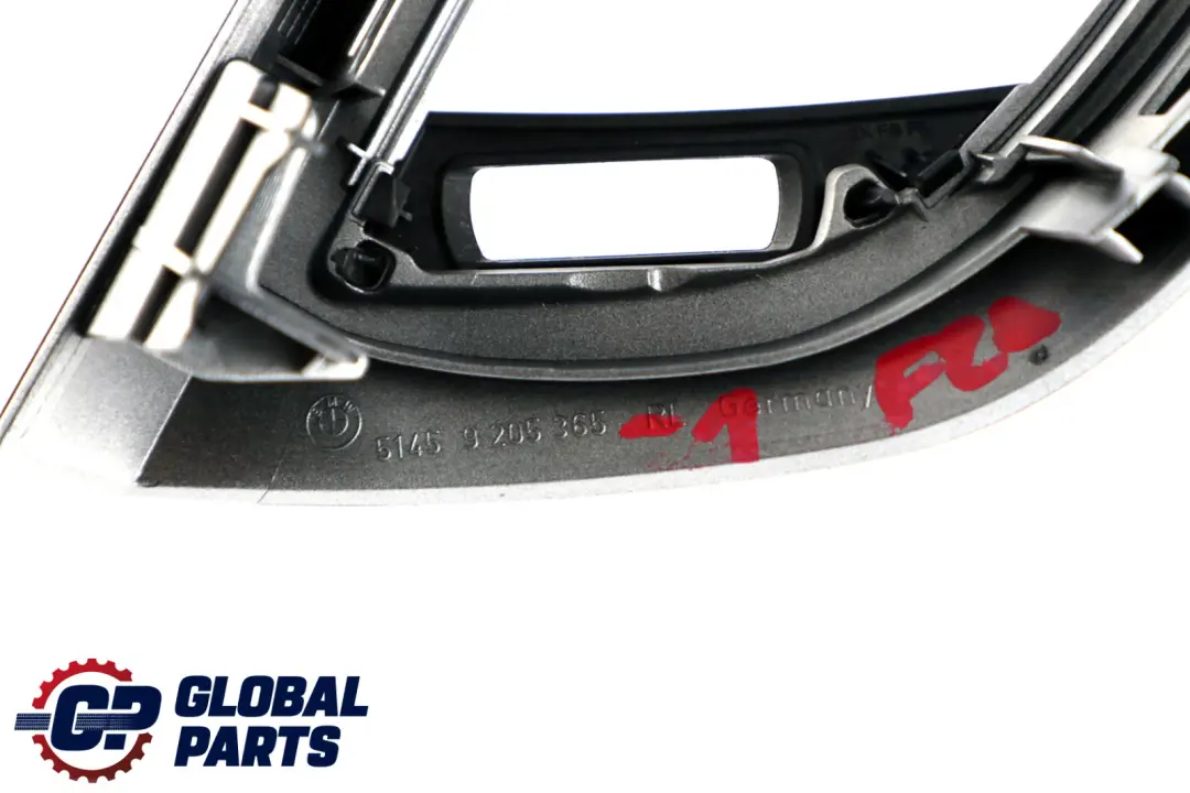 Driver Side Dash Cover Trim Panel Satinsilber Silver to BMW 1 Series 1 F20 with Part number 9205365 BMW 1 Series 1 F20 Driver Side Dash Cover Trim Panel Satinsilber Silver - SKU rhd-9205365-1 - Part number 9205365