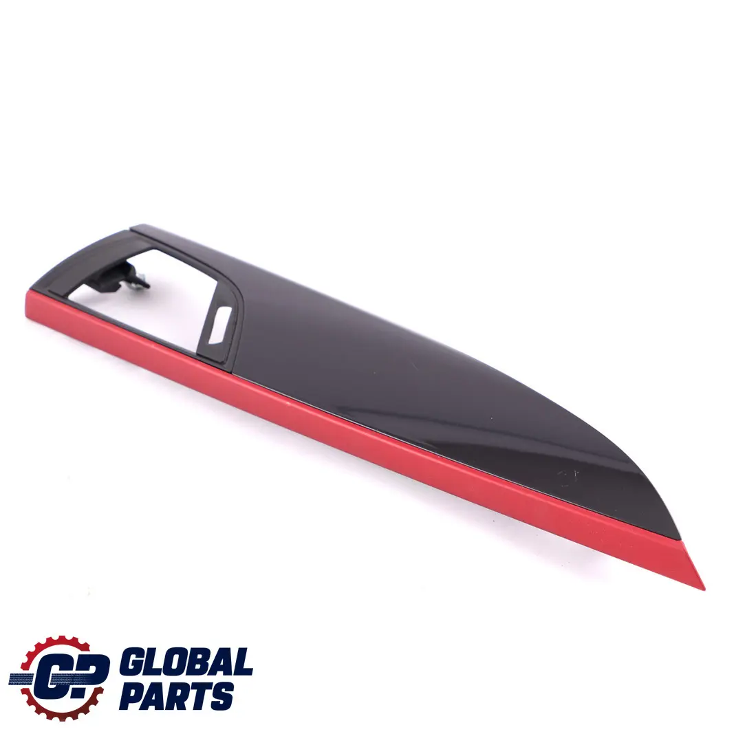 Decor Air Vent Trim Cover Black Korallrot Red Left N/S to BMW 1 Series F20 F21 F22 with Part number 9205370 BMW 1 Series F20 F21 F22 Decor Air Vent Trim Cover Black Korallrot Red Left N/S - SKU rhd-9205370-4 - Part number 9205370