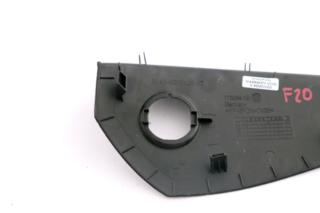 Interior Dashboard Cover Panel Left N/S to BMW F20 F20N LCI with Part number 9205405 BMW F20 F20N LCI Interior Dashboard Cover Panel Left N/S - SKU rhd-9205405 - Part number 9205405