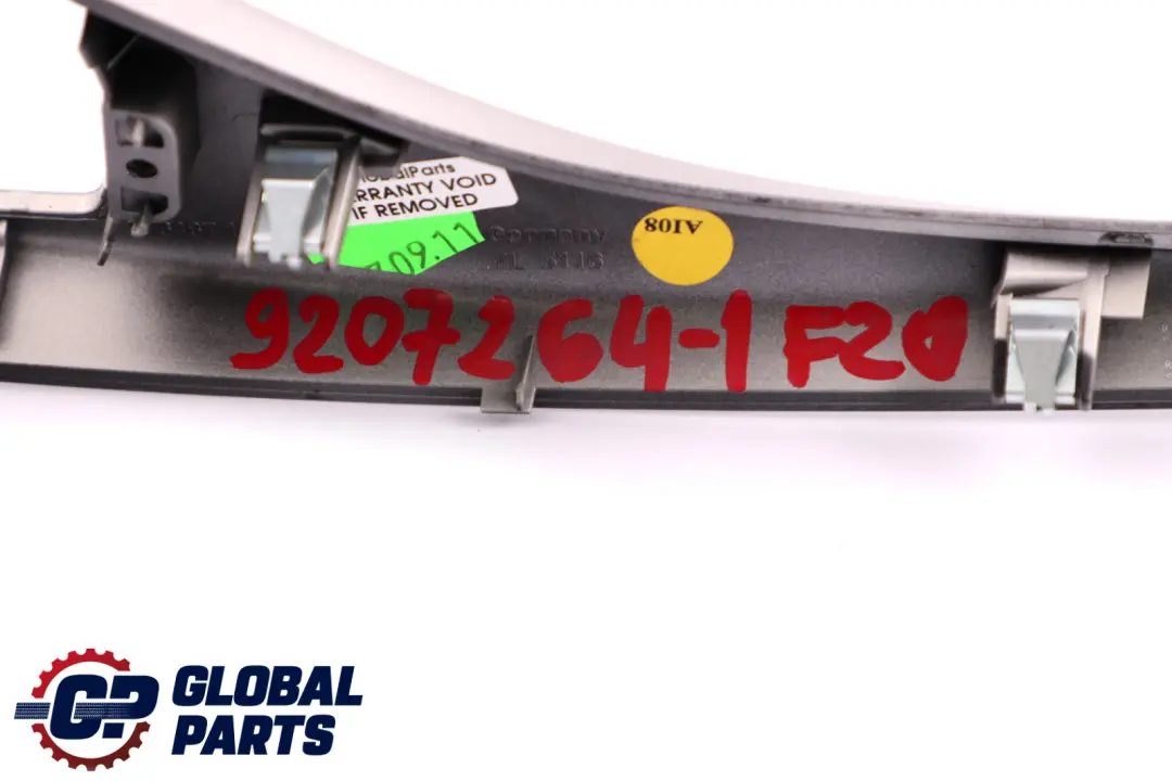 Interior Decor Trim Centre Console Cover Satinsilber Silver to BMW 1 Series 1 F20 with Part number 9207264 BMW 1 Series 1 F20 Interior Decor Trim Centre Console Cover Satinsilber Silver - SKU rhd-9207264-1 - Part number 9207264