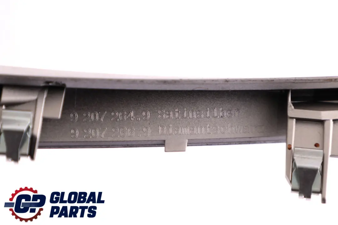 Interior Decor Trim Centre Console Cover Satinsilber Silver to BMW 1 Series 1 F20 with Part number 9207264 BMW 1 Series 1 F20 Interior Decor Trim Centre Console Cover Satinsilber Silver - SKU rhd-9207264-1 - Part number 9207264