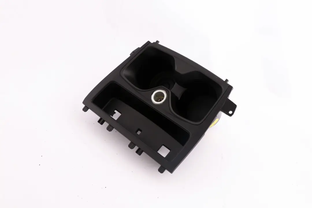 BMW 1 Series F20 F21 LCI Black Front Centre Console Cup Holder - SKU rhd-9207321 - Part number 9207321