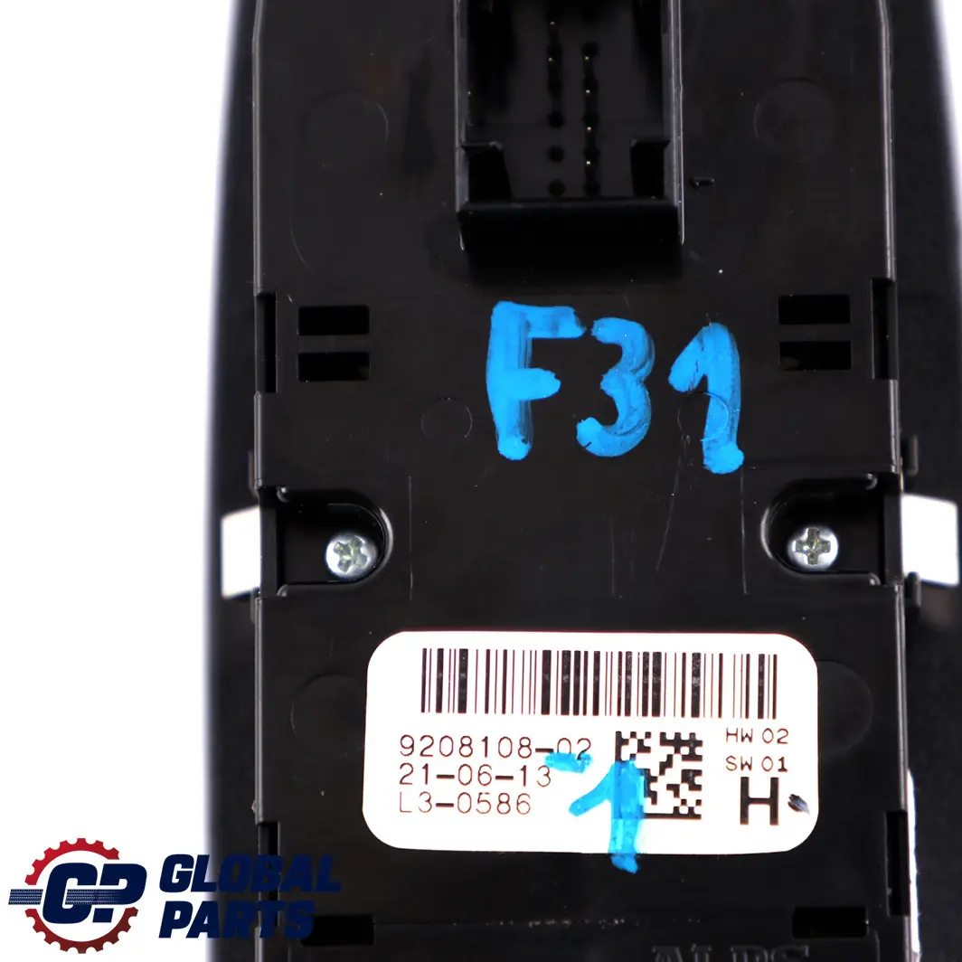 BMW 1 3 5 F10 F20 F30 1 Switch Unit Window Lifter Regulator Driver O/S - SKU rhd-9208108-1 - Part number 9208108
