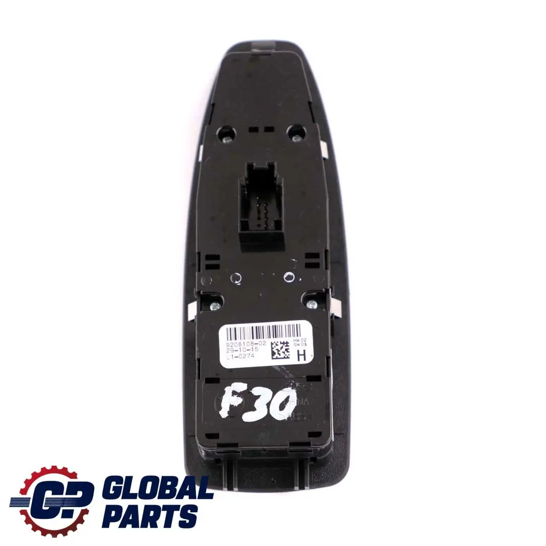 Switch Unit Window Lifter Regulator Driver O/S to BMW 1 3 5 F10 F20 F30 with Part number 9208108 BMW 1 3 5 F10 F20 F30 Switch Unit Window Lifter Regulator Driver O/S - SKU rhd-9208108 - Part number 9208108