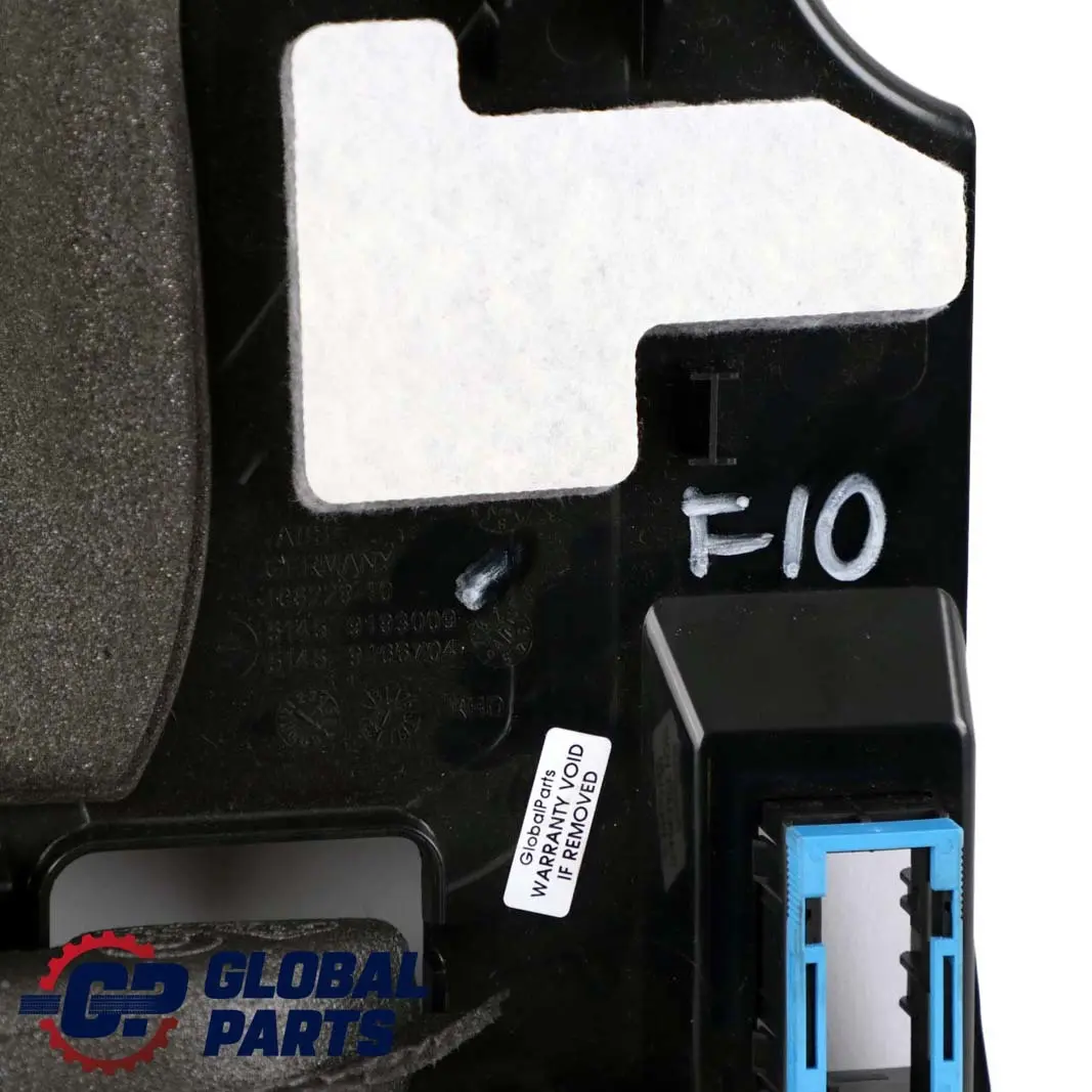 BMW F10 F11 Driver's Footwell Trim Panel Cover Black 9166704 - SKU RHD-9209491-1 - Part number 9209491