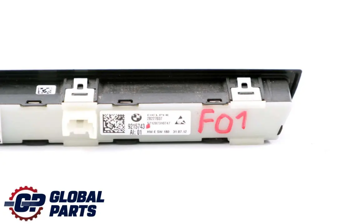 Front Seat Memory Switch Control Button to BMW 5 7 Series F01 F02 F07 GT with Part number 9215743 BMW 5 7 Series F01 F02 F07 GT Front Seat Memory Switch Control Button - SKU rhd-9215743 - Part number 9215743