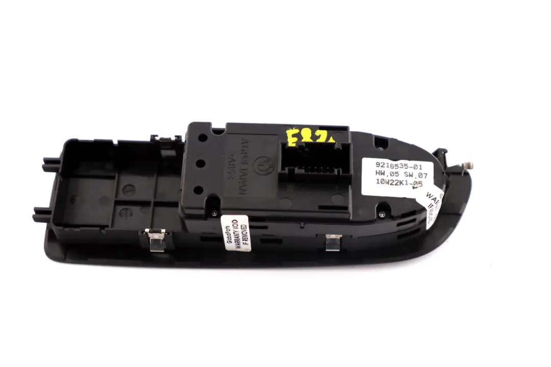 Switch Window Lifter Power Fold Right O/S Black to BMW 1 Series E81 E82 with Part number 9216535 BMW 1 Series E81 E82 Switch Window Lifter Power Fold Right O/S Black - SKU rhd-9216535 - Part number 9216535