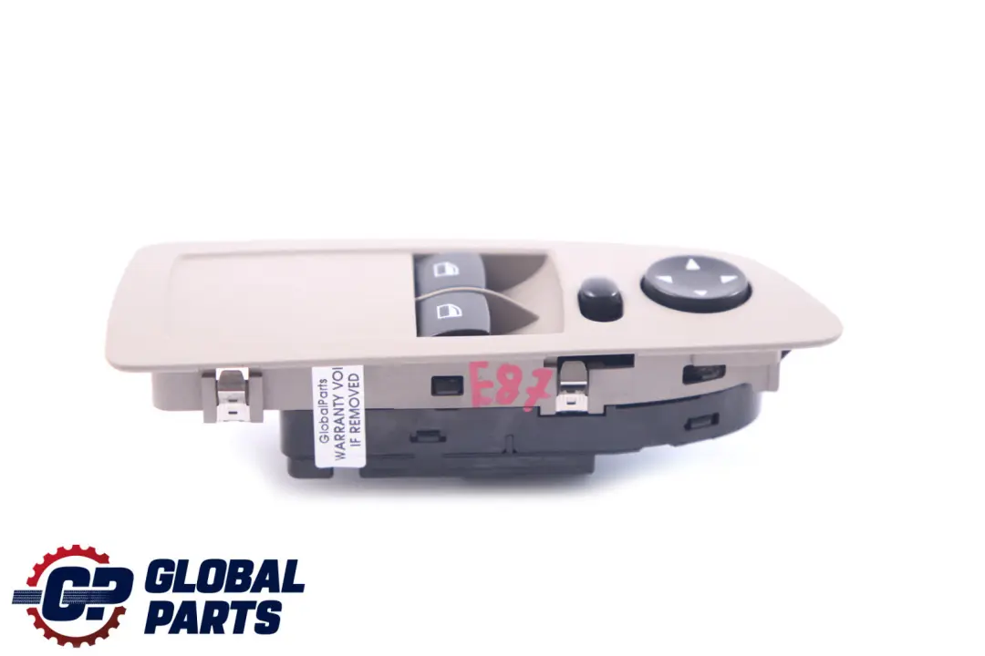 Switch Window Lifter Driver's Side Beige to BMW 1 Series E87 with Part number 9217242 BMW 1 Series E87 Switch Window Lifter Driver's Side Beige - SKU rhd-9217242 - Part number 9217242