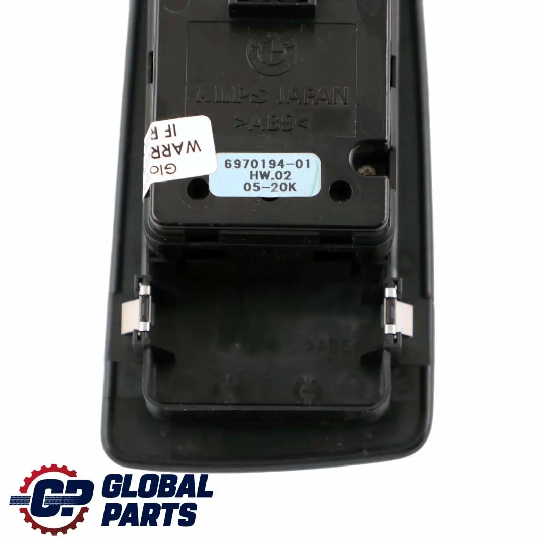 BMW E87 Switch Window Lifter Driver's Side Front Right O/S Grey 6970194 - SKU rhd-9217243-1 - Part number 9217243