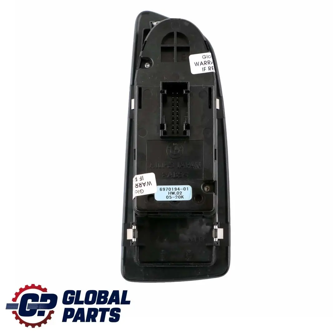 BMW E87 Switch Window Lifter Driver's Side Front Right O/S Grey 6970194 - SKU rhd-9217243-1 - Part number 9217243
