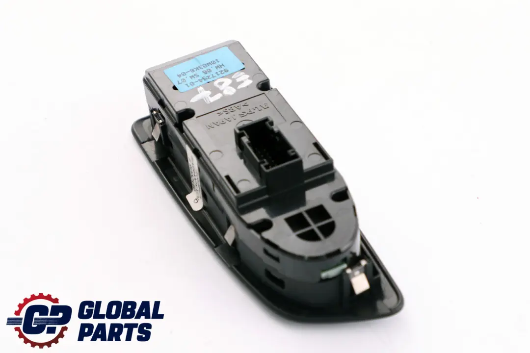 BMW 1 Series E87 E87N Switch Window Lifter Driver's Side Right Black - SKU rhd-9217254 - Part number 9217254