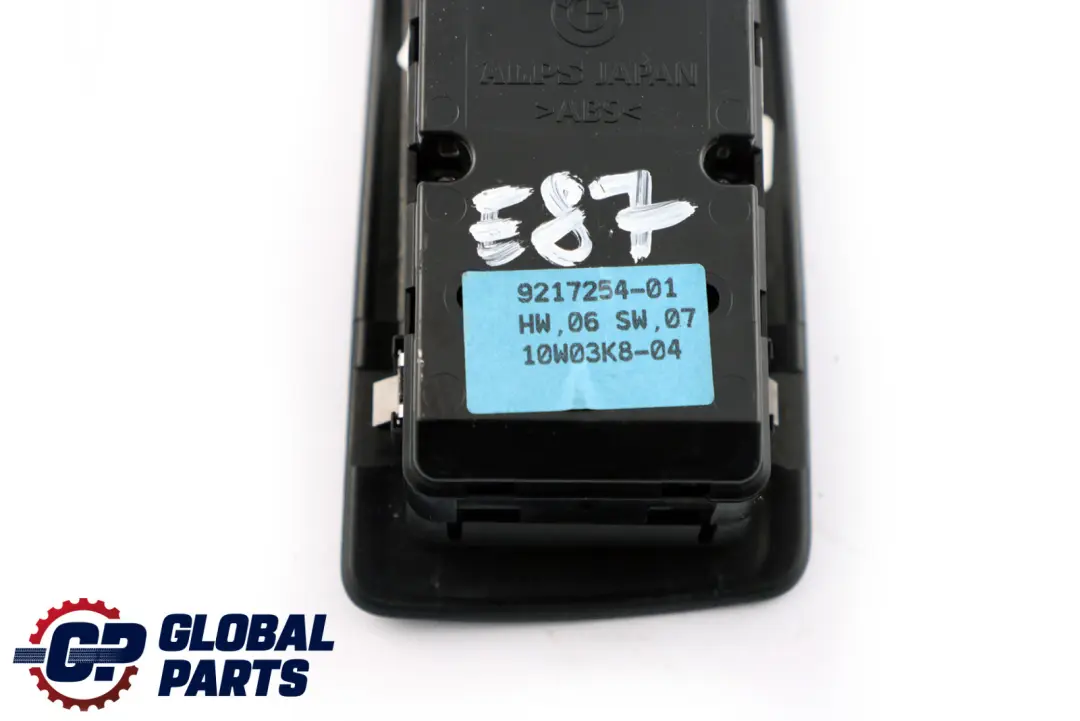 Switch Window Lifter Driver's Side Right Black to BMW 1 Series E87 E87N with Part number 9217254 BMW 1 Series E87 E87N Switch Window Lifter Driver's Side Right Black - SKU rhd-9217254 - Part number 9217254