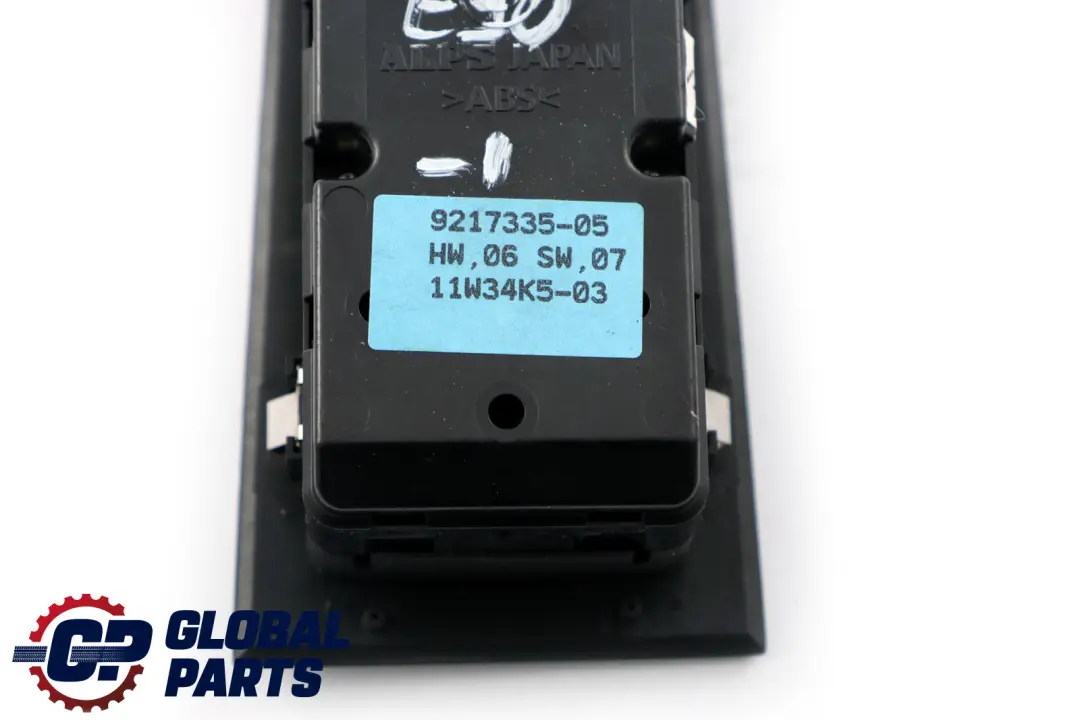 BMW 3 Series E90 E91 LCI Switch Window Lifter Driver's Side Black - SKU rhd-9217335-1 - Part number 9217335