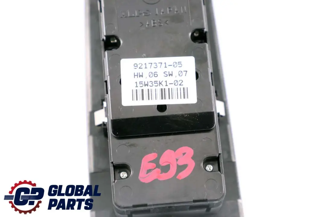 BMW 3 Z4 Series E89 E93 Driver's Side Window Lifter Switch Power Fold - SKU rhd-9217371 - Part number 9217371