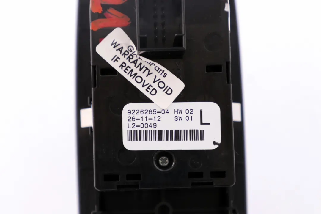 BMW 1 2 Series F21 F22 F87 F23 F34 LCi Driver's Side Switch Window Lifter O/S - SKU rhd-9226265 - Part number 9226265