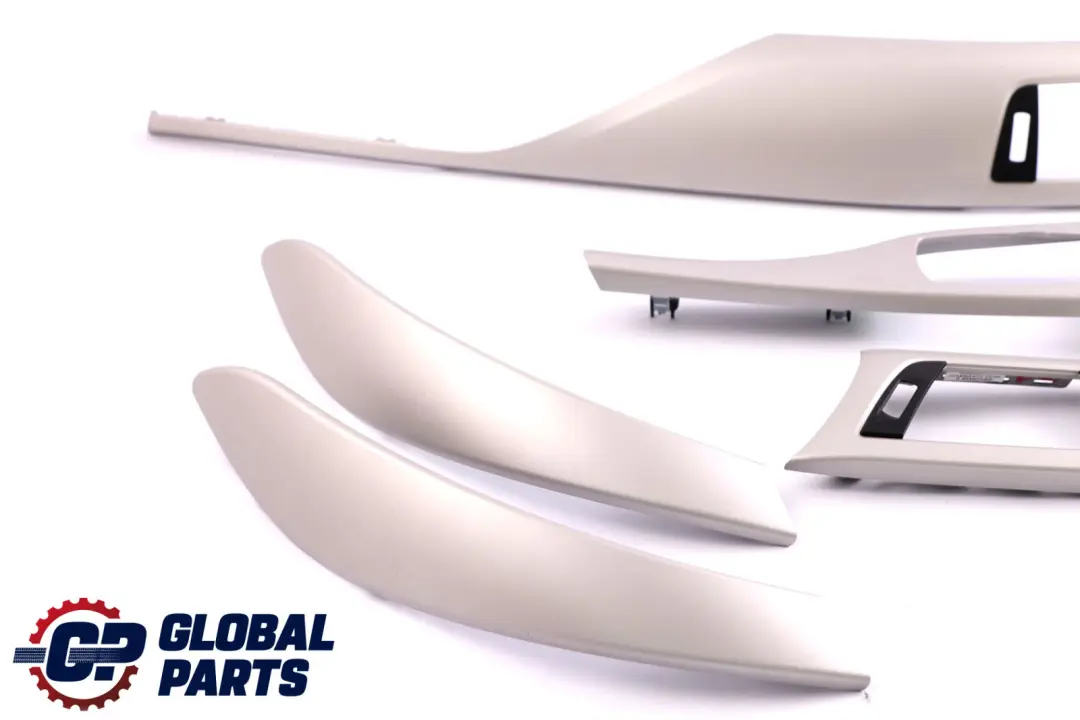 Set Interior Trim Strip Dashboard Cover Satinsilber Silver to BMW 3 Series F30 with Part number 9231207 BMW 3 Series F30 Set Interior Trim Strip Dashboard Cover Satinsilber Silver - SKU rhd-9231207-1 - Part number 9231207