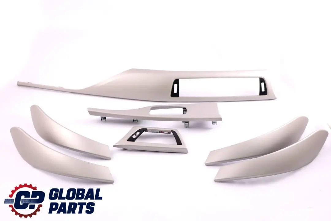 Set Interior Trim Strip Dashboard Cover Satinsilber Silver to BMW 3 Series F30 with Part number 9231207 BMW 3 Series F30 Set Interior Trim Strip Dashboard Cover Satinsilber Silver - SKU rhd-9231207-1 - Part number 9231207